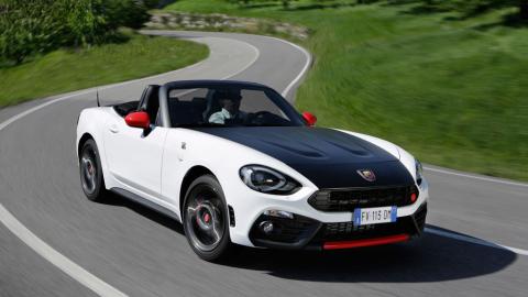 Abarth 124 Spider curvas Abarth 124 Spider curvas preparacion deportivo