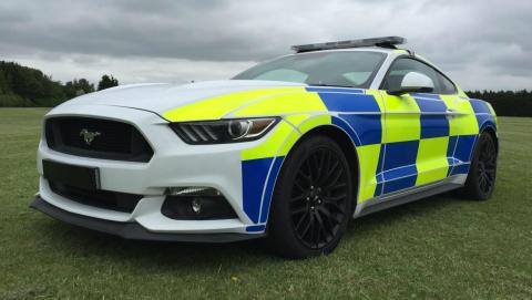 Ford Mustang Policía de Reino Unido Ford Mustang Policía de Reino Unido