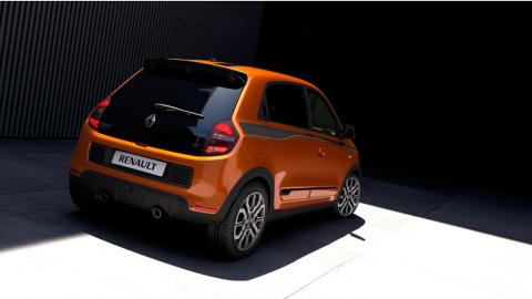 Renault Twingo GT trasera 2 Renault Twingo GT trasera naranja