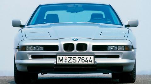 BMW Serie 8 frontal BMW Serie 8 frontal plata deportivo