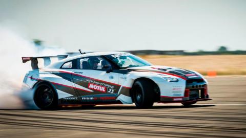 Nissan GT-R Drift record Nissan GT-R Drift record deportivo