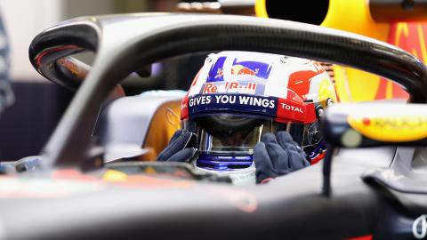 Red Bull ha probado el Halo en Silverstone Red Bull ha probado el Halo en Silverstone
