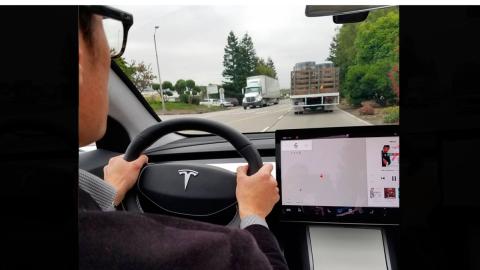Tesla Model 3, interior Tesla Model 3, interior