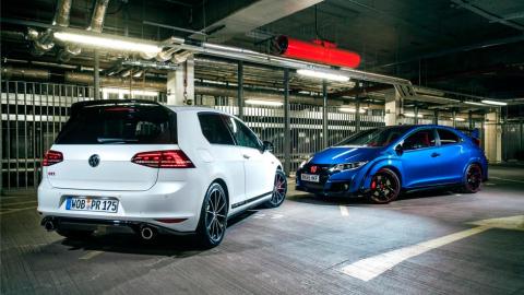 Honda Civic Type R Volkswagen Golf GTI Clubsport Honda Civic Type R Volkswagen Golf GTI Clubsport deportivo lujo compacto