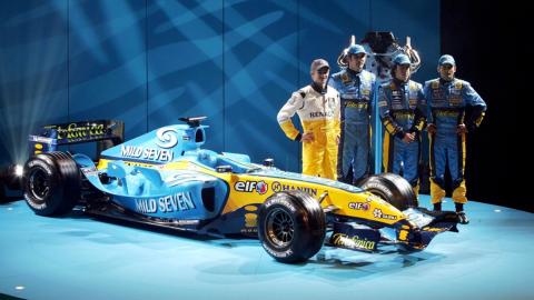 Los monoplazas de Fernando Alonso en la F1: Renault R25. Campeón del Mundo Los monoplazas de Fernando Alonso en la F1: Renault R25. Campeón del Mundo