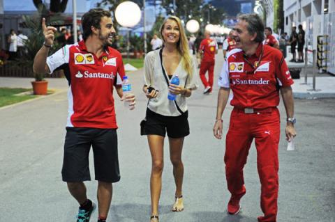 Novias Fernando Alonso Novias Fernando Alonso