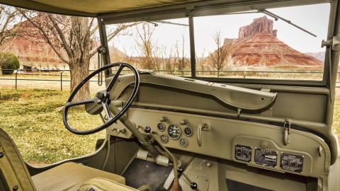 Jeep Willys interior Jeep Willys interior