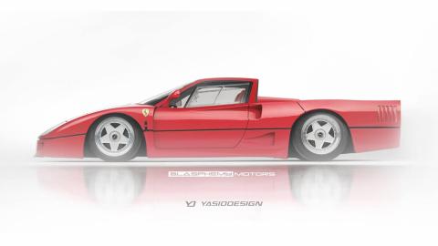 Renders Pick-up: Ferrari F40 Renders Pick-up: Ferrari F40