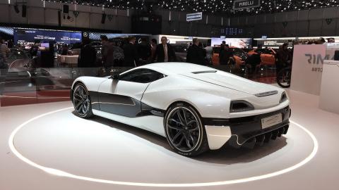 Rimac Concept One Salón de Ginebra 2017 Rimac Concept One Salón de GInebra 2017