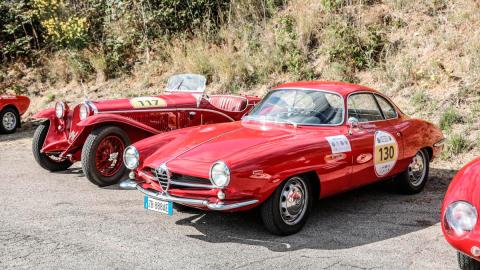 Alfa Romeo Giulia Sprint Speciale Alfa Romeo Giulia Sprint Speciale SS clásico Targa Florio