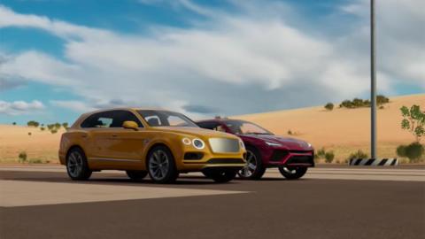 Drag Race Bentley Bentayga Lamborghini Urus Drag Race Bentley Bentayga Lamborghini Urus