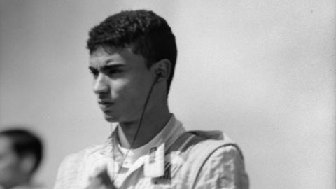 Pascal Wehrlein con su cara de mala leche de siempre en el GP USA 2016 Pascal Wehrlein con su cara de mala leche de siempre en el GP USA 2016