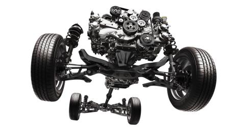 Motor bóxer y Symmetrical All-Wheel Drive Motor bóxer y Symmetrical All-Wheel Drive