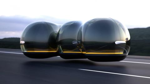 Renault The Float Burbuja autonoma Renault futuro coches autonomos diseño