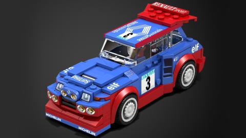 El Renault 5 Maxi Turbo de Lego