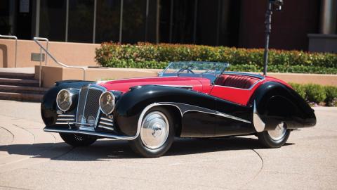 Jaguar más desconocidos: Jaguar SS100 Van den Plas Jaguar SS100 Van den Plas descapotable carrocero lujo único