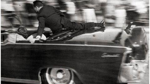 Instantes después del asesinato de Kennedy Instantes después del asesinato de Kennedy