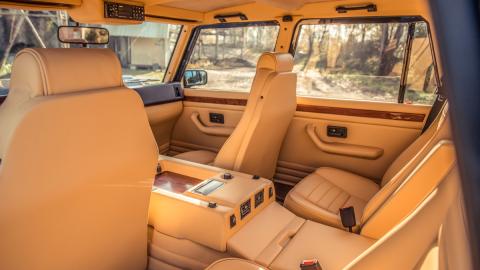 Prueba Lamborghini LM002 (interior) Prueba Lamborghini LM002 (interior)