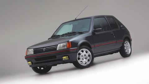 Peugeot 205 GTi blindado de Bernard Arnault utilitario deportivo frances lujo blindaje