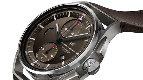 Porsche Design 1919 Chronotimer Flyback Brown & Leather Porsche Design 1919 Chronotimer Flyback Brown & Leather
