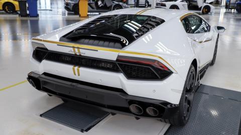 Zaga del Lamborghini Huracán RWD del Papa Francisco Zaga del Lamborghini Huracán RWD del Papa Francisco