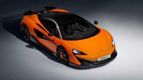 McLaren 600LT deportivo lujo superdeportivo britanico altas prestaciones naranja verde