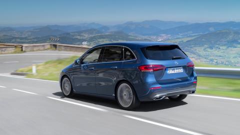 Mercedes Clase B 2019 (trasera) Mercedes Clase B 2019 (trasera)