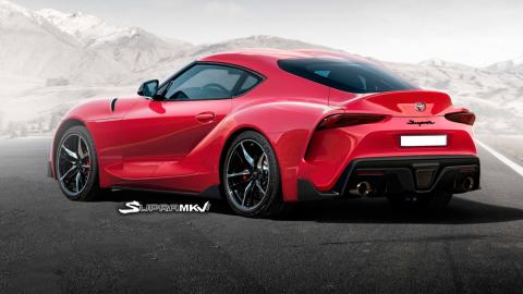 Nuevo Toyota Supra render 2 Nuevo Toyota Supra render 2
