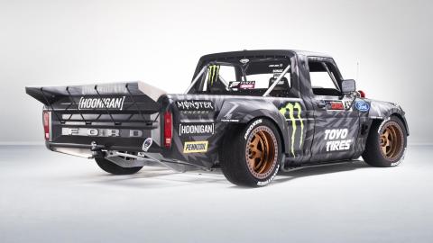 Pick-up Ken Block Hoonitruck (trasera) Pick-up Ken Block Hoonitruck (trasera)