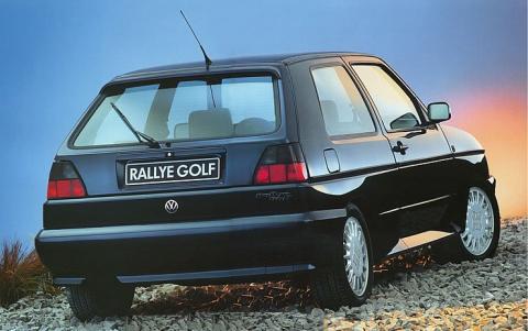 Volkswagen Golf Rallye (trasera) Volkswagen Golf Rallye (trasera)