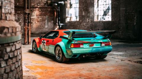 BMW M1 Art Car Andy Warhol BMW M1 Art Car Andy Warhol