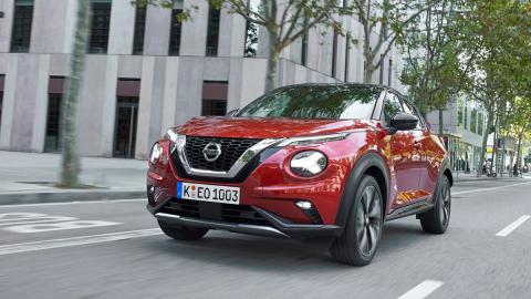 Prueba Nissan Juke 2020 suv suv-b nuevo rojo naranja