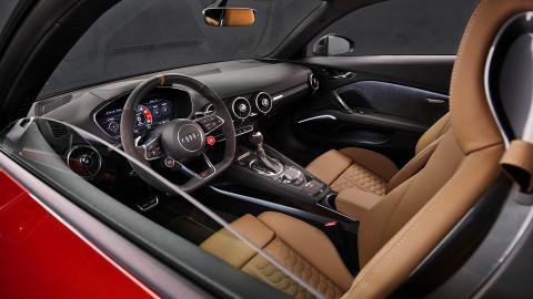 Interior del Audi TT RS Heritage Edition