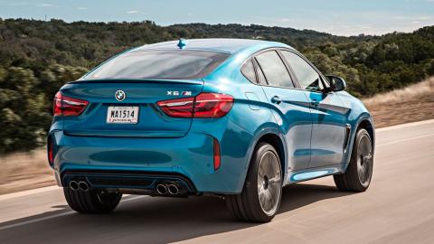 BMW X6 M trasera BMW X6 M trasera SUV lujo deportivo rápido