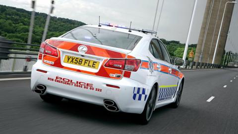 Lexus IS-F - Policía de Reino Unido Lexus IS-F - Policía de Reino Unido