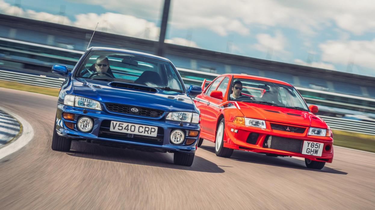 Foto Del Dia Subaru Impreza Vs Mitsubishi Evo Topgear Es