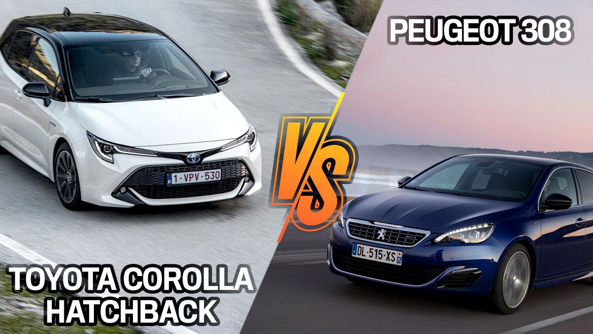 Toyota Corolla Peugeot 308 cual comprar comparativa