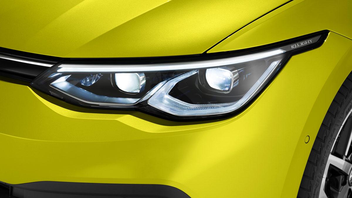 Golf 8 estrena luces IQ.Light Golf 8 estrena luces IQ.Light