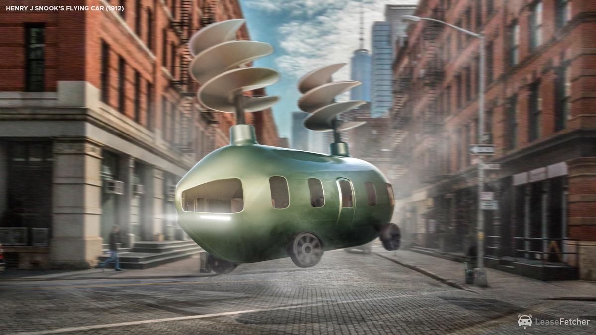 Coches voladores patentes reales inventos futuro movilidad avion coche volador
