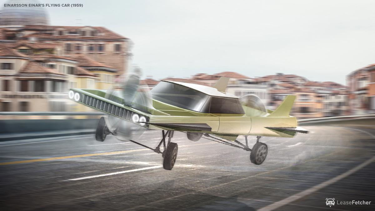Coches voladores patentes reales inventos futuro movilidad avion coche volador